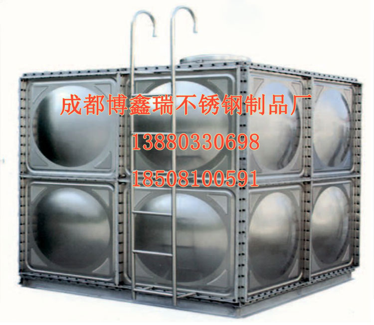 成都不锈钢圆柱形保温水箱 成都不锈钢圆柱形保温水箱